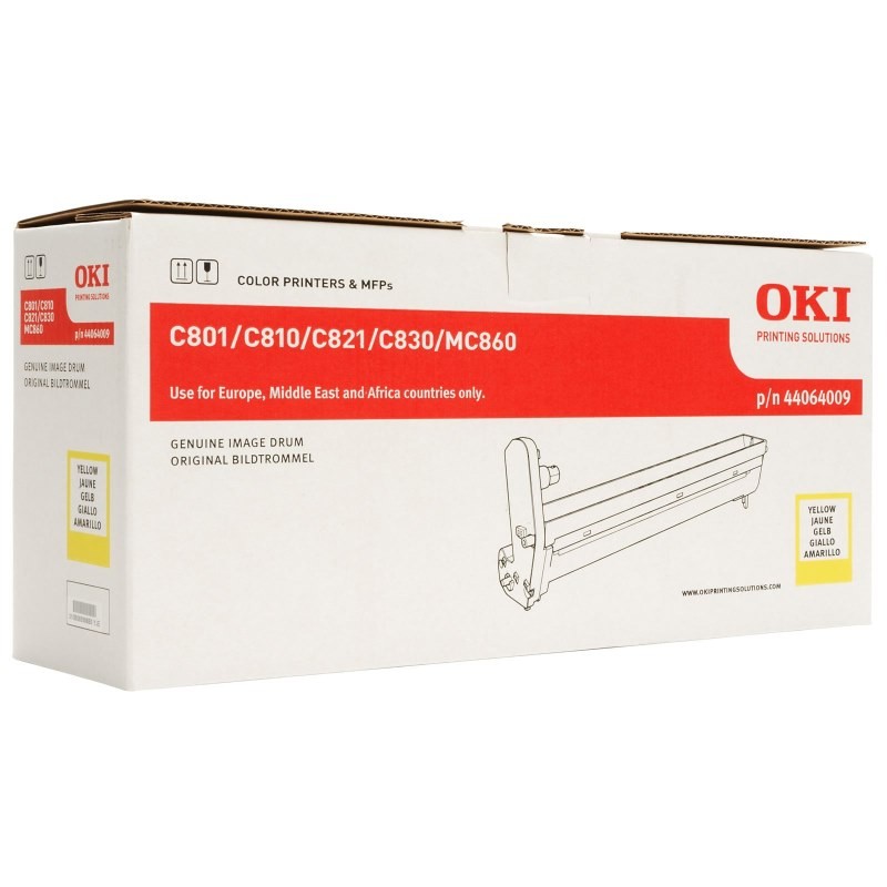 Obraz. válec pro žlutý toner do C810/830/MC860 20K