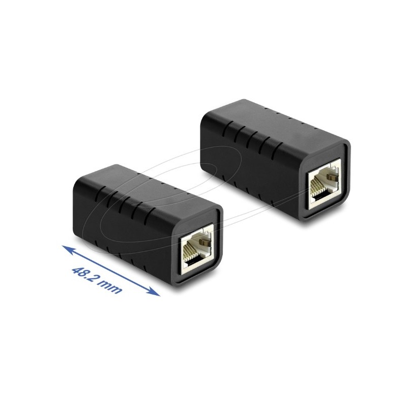 RJ45 Coupler jack to jack Cat.6A shielde