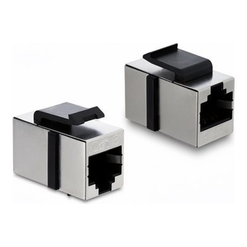 Keystone Module coupler RJ45 jack to RJ4