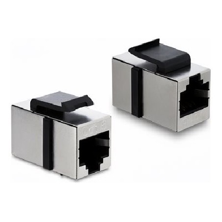 Keystone Module coupler RJ45 jack to RJ4