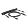 Magnetic Coiled Cable USB 2.0 Type-A mal