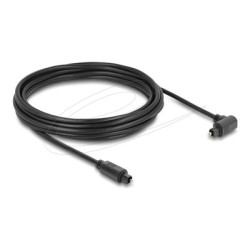 TOSLINK cable 90° angled male to straigh 90932