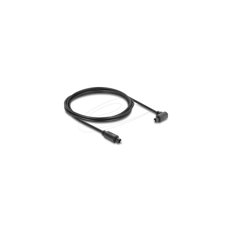 TOSLINK cable 90° angled male to straigh 90930