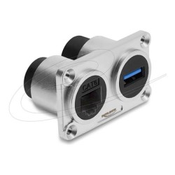 Dual Built-in Socket USB 5 Gbps Type-A f 91160