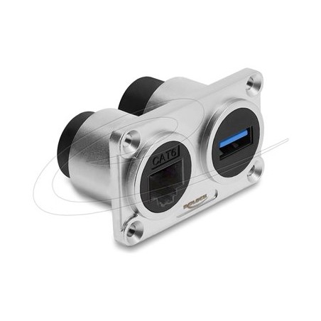 Dual Built-in Socket USB 5 Gbps Type-A f 91160