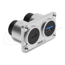 Dual Built-in Socket USB 5 Gbps Type-A f 91169