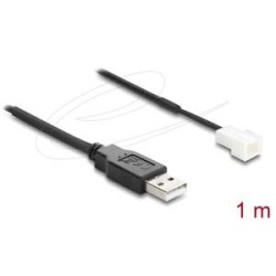 Fan Cable USB 2.0 Type-A male to 3 pin 91231