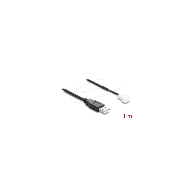 Fan Cable USB 2.0 Type-A male to 3 pin 91231