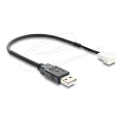 Fan Cable USB 2.0 Type-A male to 3 pin 91225