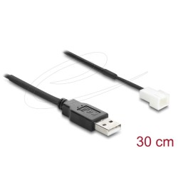 Fan Cable USB 2.0 Type-A male to 3 pin 91226
