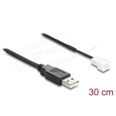 Fan Cable USB 2.0 Type-A male to 3 pin 91226