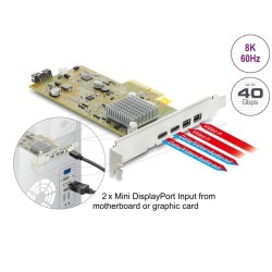 PCI Express x4 Card to 2 x external USB