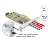 PCI Express x4 Card to 2 x external USB