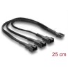 Fan Cable Splitter 1 x 4 pin PWM female