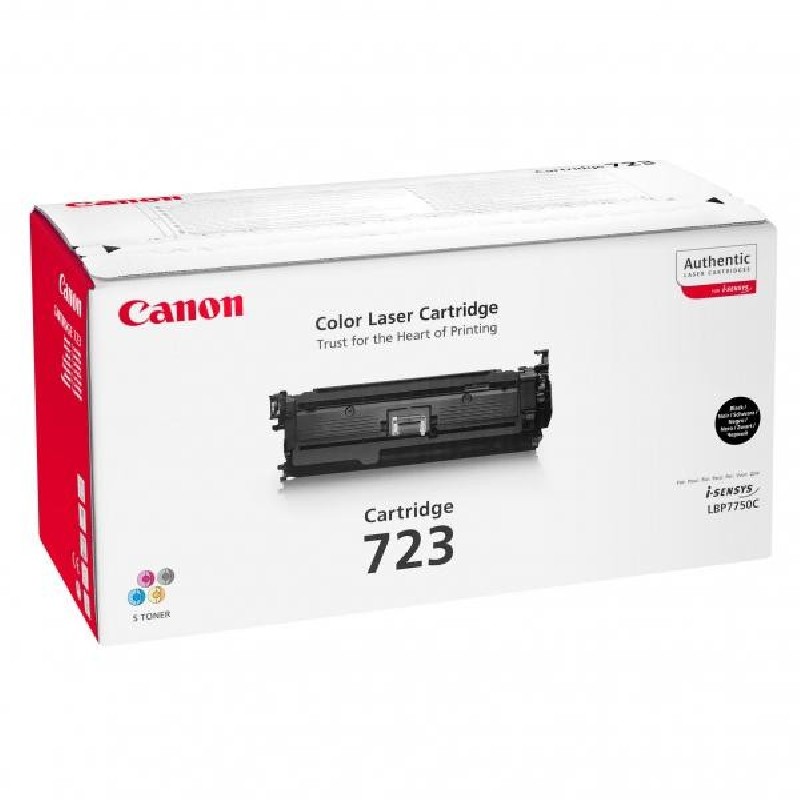 Canon 723 BK - Černá - originální - kazeta s barvivem - pro i-SENSYS LBP7750Cdn