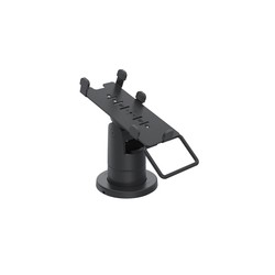 Ergonomic Solutions Spacepole Stack With Multigrip/Plate F Verifone V200C/V400C BLK