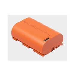 SmallRig 5407 Camera Battery USB-C Rechargeable Canon LP-E6P Orange