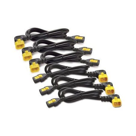 PwrCord Kit 6ea C13 t C14 90 Deg 1.8m NA