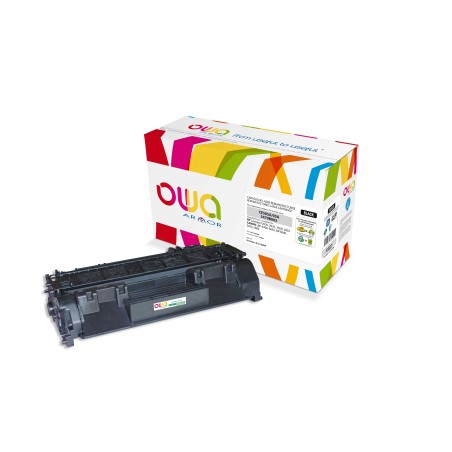 OWA Armor toner pro HP Laserjet P2030, P2035, P2050, P2055, 2300 Stran, CE505A, černá/black