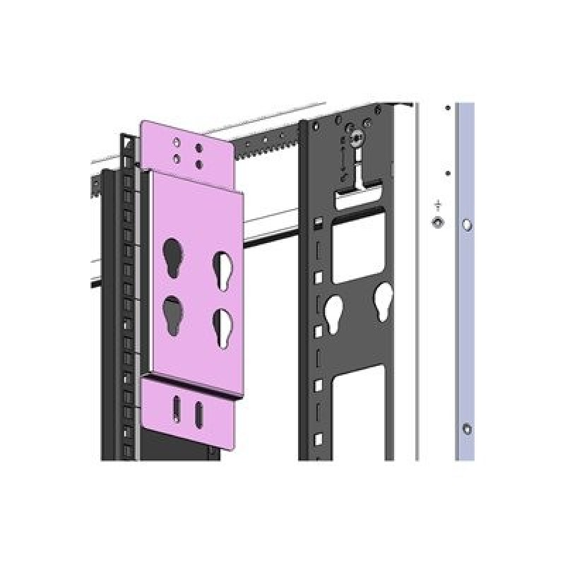 Rear Facing Rack PDU MntKit 750mm 42/48U