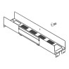 HyperPod Acc Aisle Crossover Tray 3-4ft