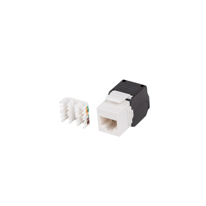 Keystone Modul bez kabelů RJ45 CAT.6 UTP Lanberg