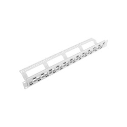 Lanberg Patch Panel 24 portů 1U střídavý S organizérem PR