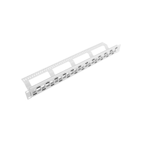 PATCH PANEL 24 PORTŮ 1U STŘÍDAVÝ S ORGANIZÉREM PR