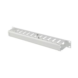 19" CABLE MANAGMEMENT METAL 1U TYPE A GREY LANBER
