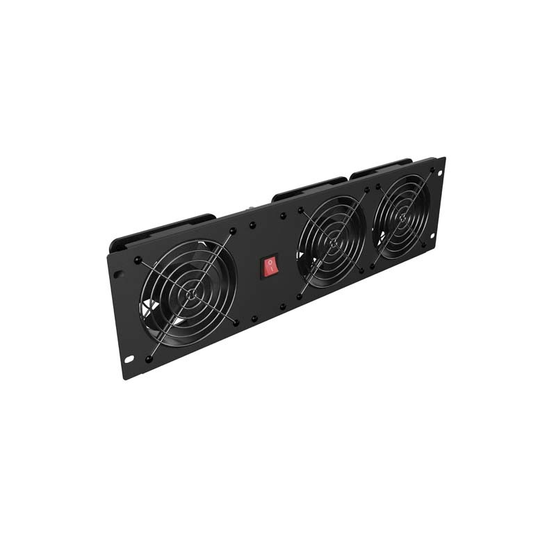 VERTIKÁLNÍ VENTILAČNÍ PANEL 19?? 3U PRO RACK TŘI V AK1506B