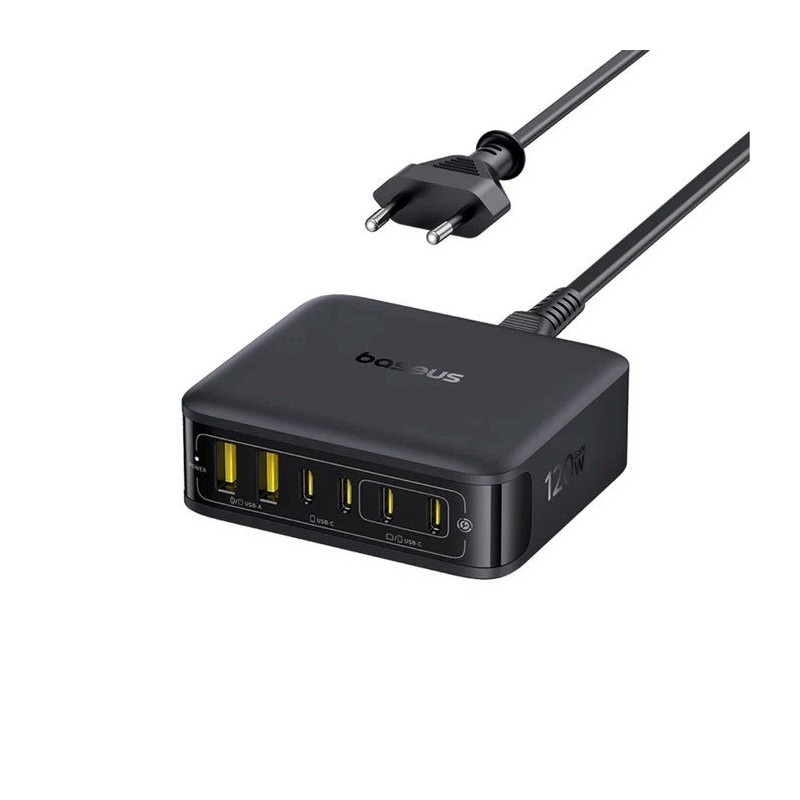 Baseus EnerFill FH21 Stolní Nabíječka 120W Cosmic Black