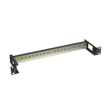 Montážní lišta DIN TS-35 19" 1U černá Lanberg
