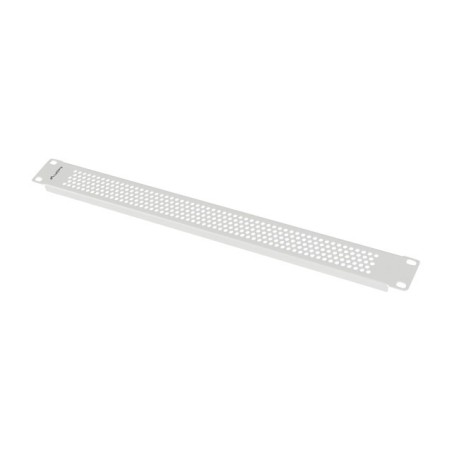 19" ZASLEPOVACÍ PANEL 1U MESH GREY LANBERG
