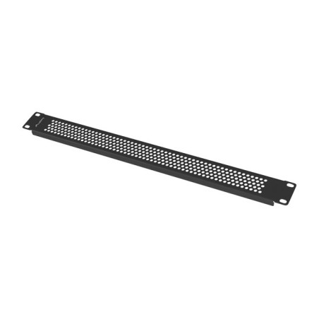 19" zaslepovací Panel 1U Mesh Black Lanberg