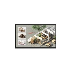 LG Signage IPS LCD LED 86" 86TR3DQ-B – UHD 3840×2160, 400 cd/m2, 50-bodový dotyk, 24/7, Android, HDMI, DP, USB-C, LAN, R