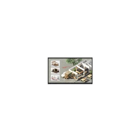 LG Signage IPS LCD LED 86" 86TR3DQ-B – UHD 3840×2160, 400 cd/m2, 50-bodový dotyk, 24/7, Android, HDMI, DP, USB-C, LAN, R