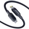 Baseus PicoGo Fast Charging Datový Kabel USB-C - USB-C 240W 1m Cosmic Black