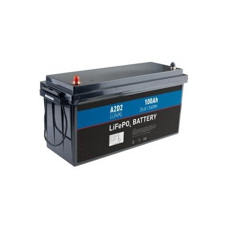 AVACOM A2D2 baterie LiFePO4 25,6V 100Ah M8