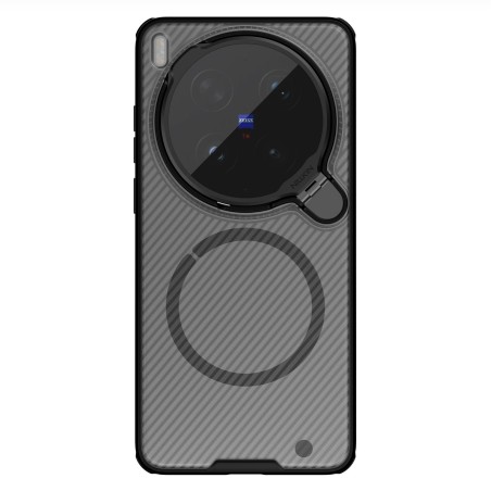 Nillkin CamShield Prop Magnetic Zadní Kryt pro Vivo X300 Ultra Transparent Black
