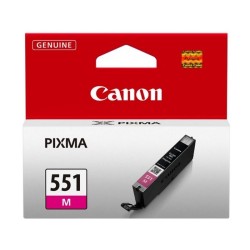 Canon CARTRIDGE CLI-551M purpurová pro Pixma iP, Pixma iX, Pixma MG a Pixma MX 6850, 725, 7250, 925, 8750, 5450, 5550, 5650