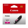 Canon CARTRIDGE CLI-551M purpurová pro Pixma iP, Pixma iX, Pixma MG a Pixma MX 6850, 725, 7250, 925, 8750, 5450, 5550, 5650