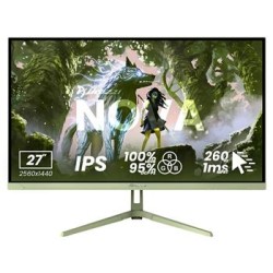 AROZZI NOVA herní monitor 27" 27T2K260 Forest Green/ LED/ 2560x1440/ 260Hz/ IPS/ 1000:1/ 1ms/ 2xHDMI/ 2xDP/ zelený
