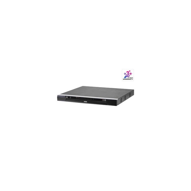 ATEN 24-port Cat5 KVM PS/2+USB, OSD, rack 19" 1 local / 2 remote už. KN-2124VB