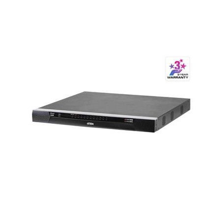 ATEN 24-port Cat5 KVM PS/2+USB, OSD, rack 19" 1 local / 2 remote už. KN-2124VB