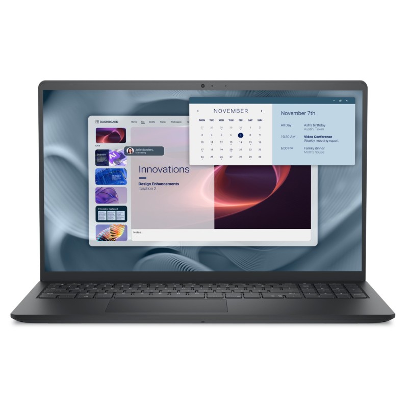 Dell Pro 15 Essential/PV15250/i7-1355U/15,6"/FHD/16GB/1TB/Intel int/W11P/Black/3R NBD M6TGY