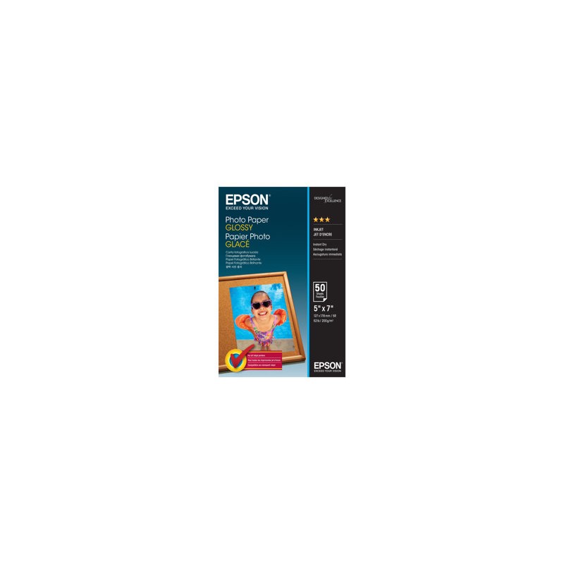 EPSON Photo Paper Glossy 13x18cm 50 listů