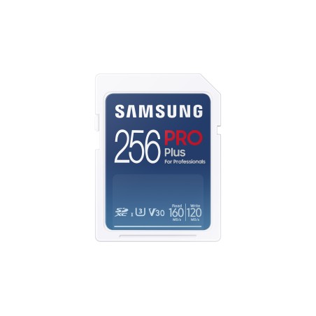 Samsung PRO Plus/SDXC/256GB/160MBps/UHS-I U3 / Class 10