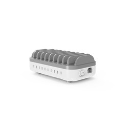 10 PORTS USB-C CHARGING STATION/EU PLUGS
