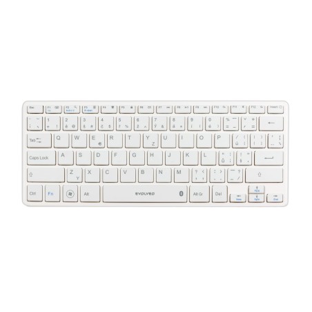 EVOLVEO WK29W/Bezdrátová Bluetooth/CZ layout/Bílá