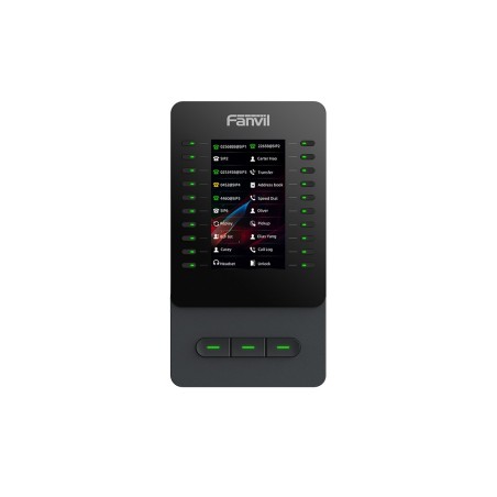 Fanvil EM60 rozšiřující modul pro telefony V65/V66/V66 Pro, 4,3" displej, 60 DSS